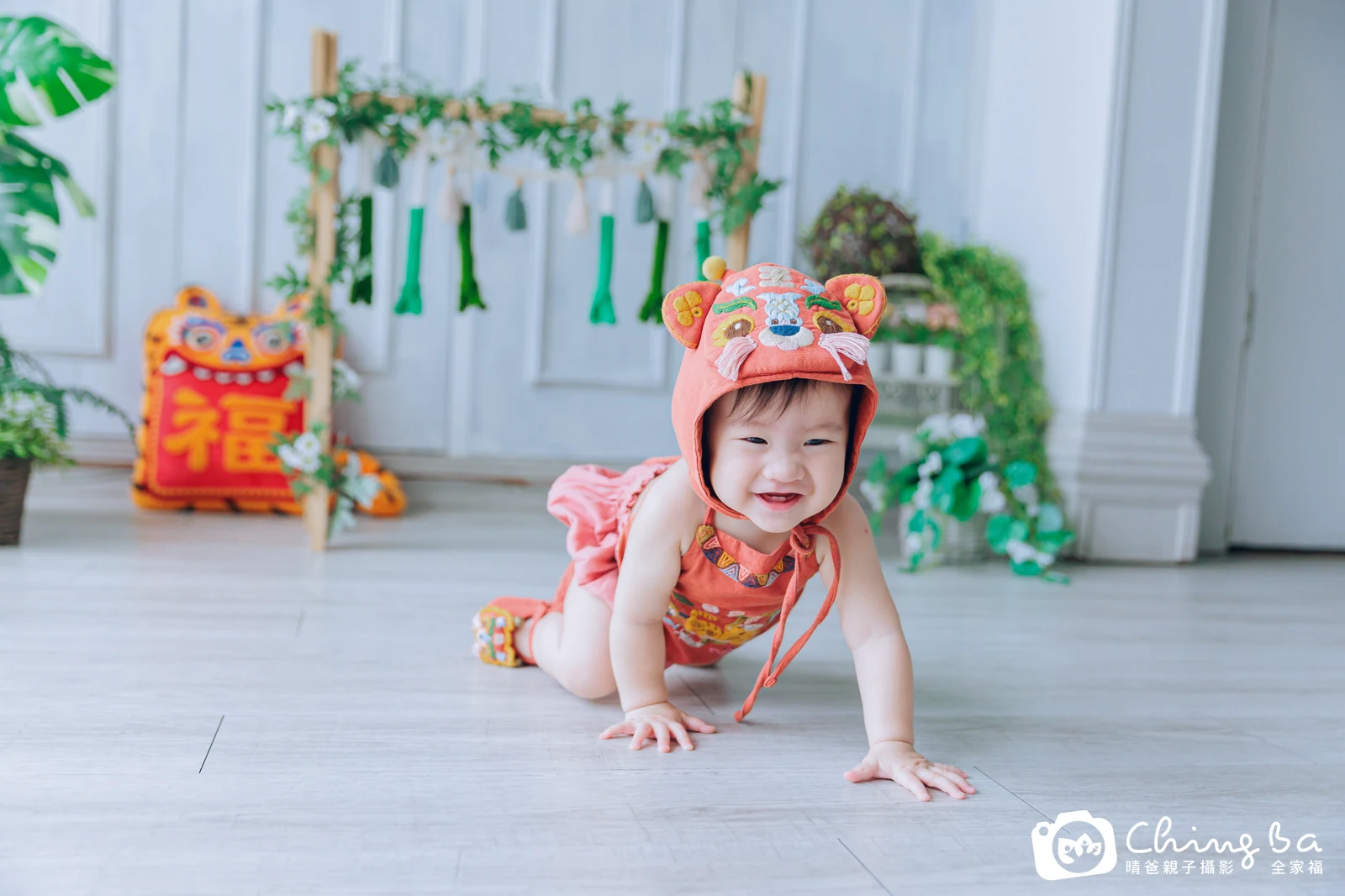 小優格的抓周時光——晴爸親子攝影