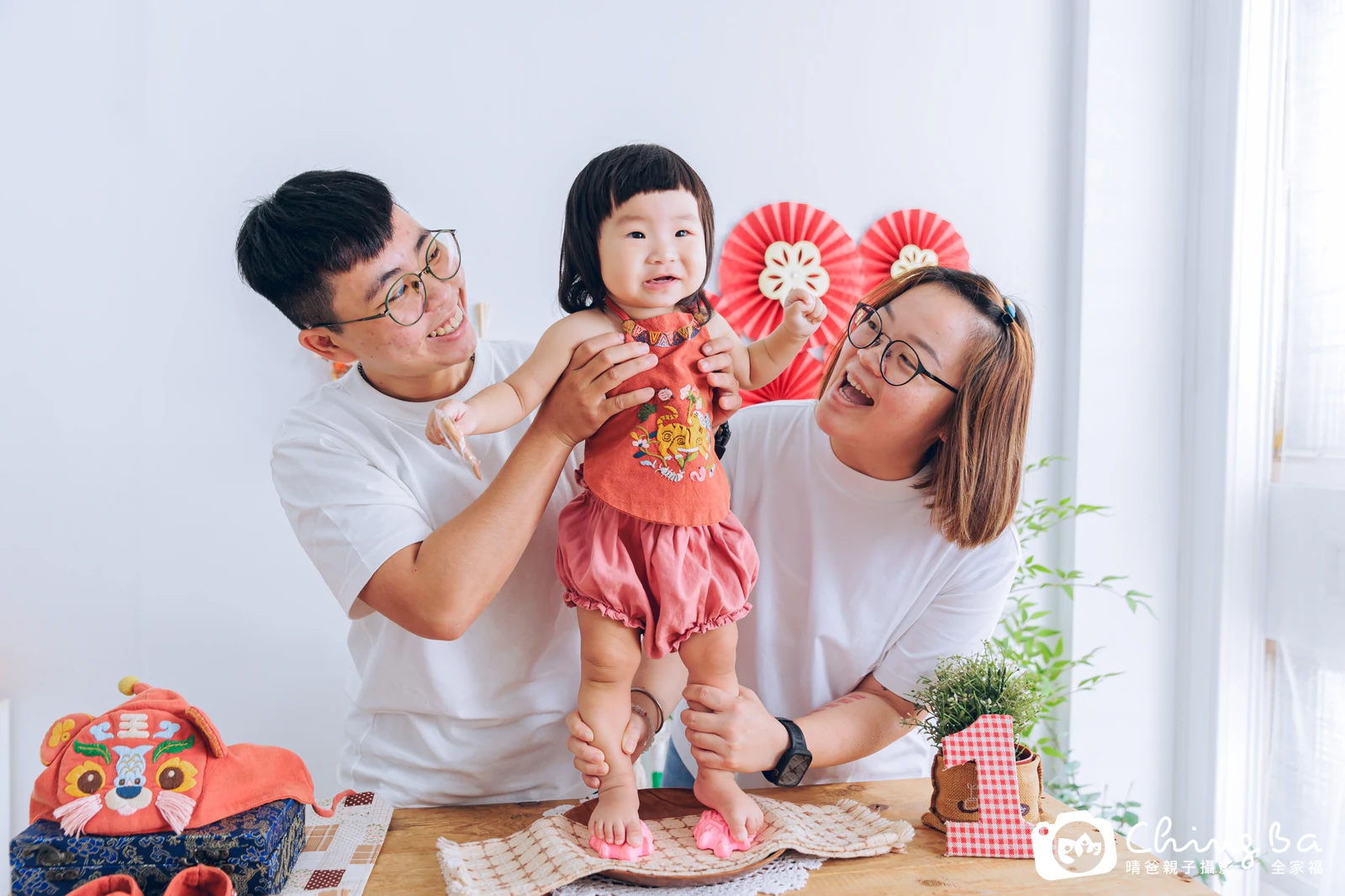 香香的抓周時光——晴爸親子攝影