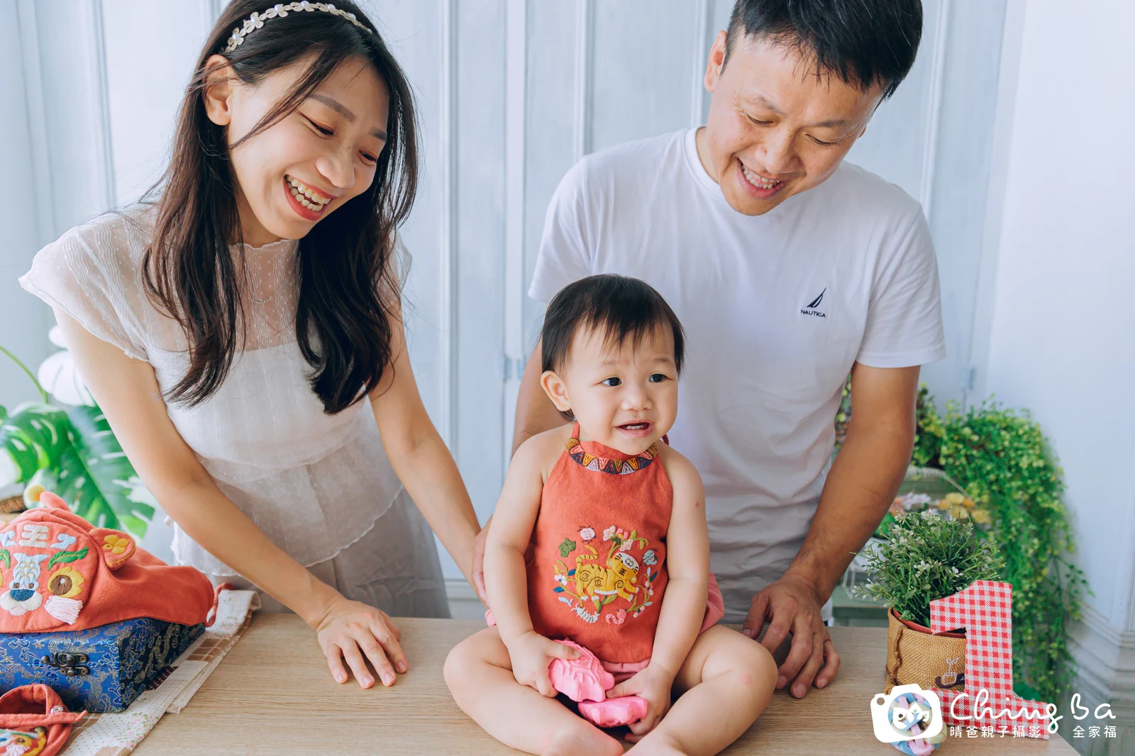 希希的抓周時光——晴爸親子攝影
