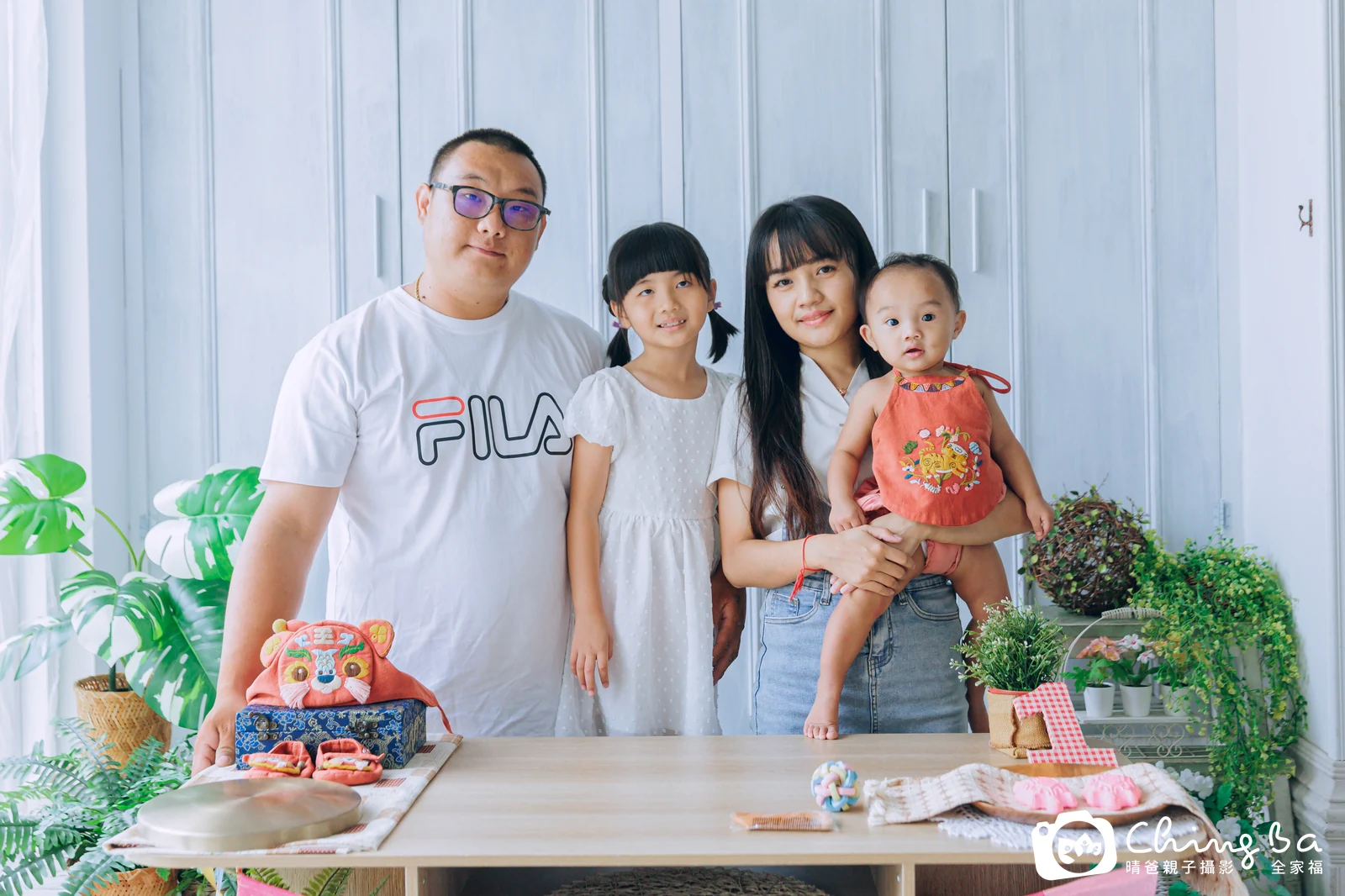 瑈瑈的抓周時光——晴爸親子攝影