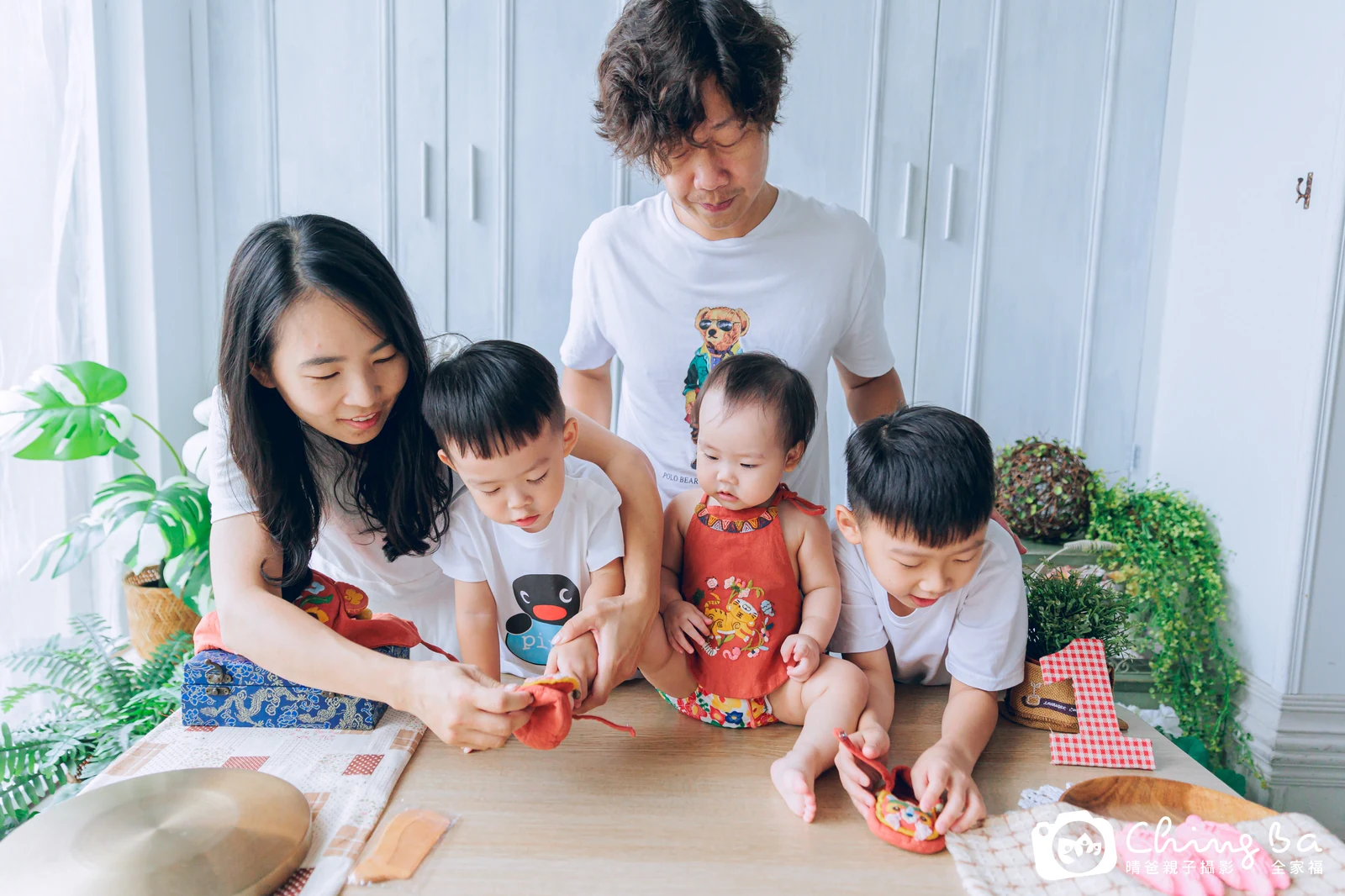 嫆嫆的抓周時光——晴爸親子攝影