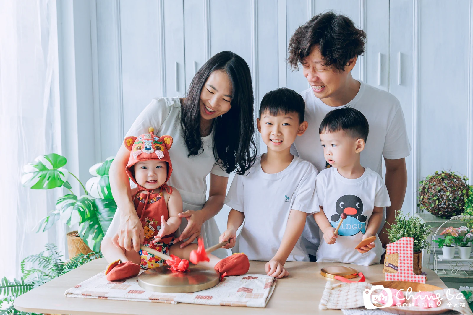 嫆嫆周歲抓周儀式的紀錄（2024 年秋季・假日場）