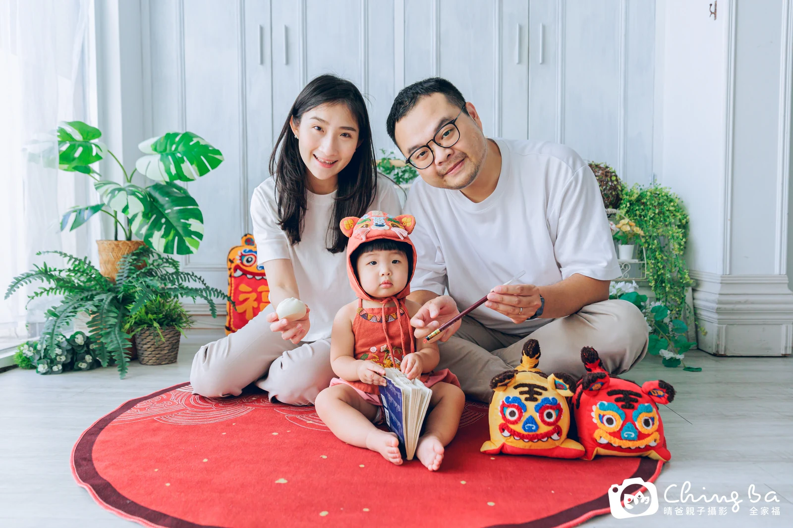 小栗子周歲抓周儀式的紀錄（2024 年秋季・假日場）