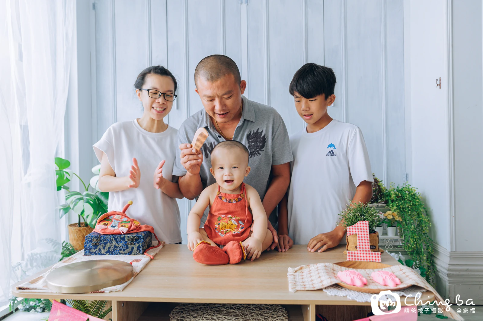 弟弟的抓周時光——晴爸親子攝影