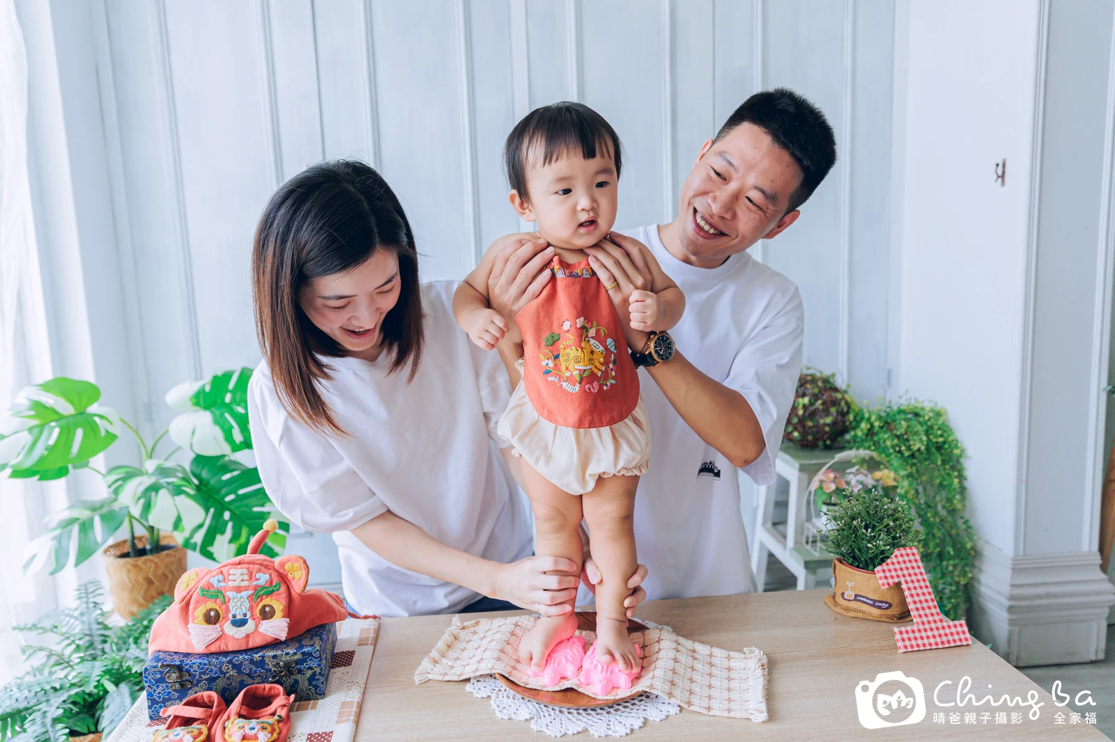 翔翔的抓周時光——晴爸親子攝影