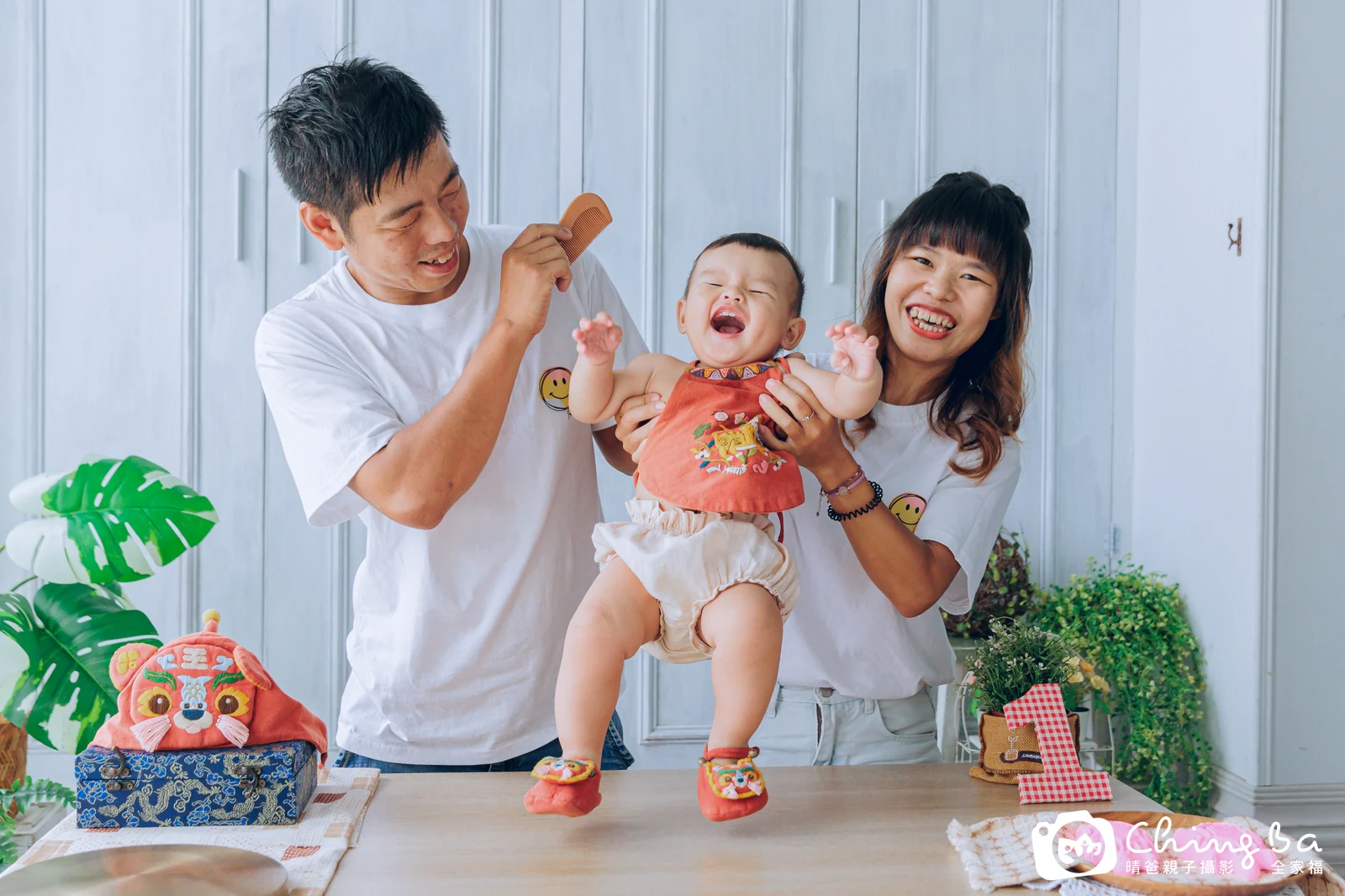 暟暟的抓周時光——晴爸親子攝影