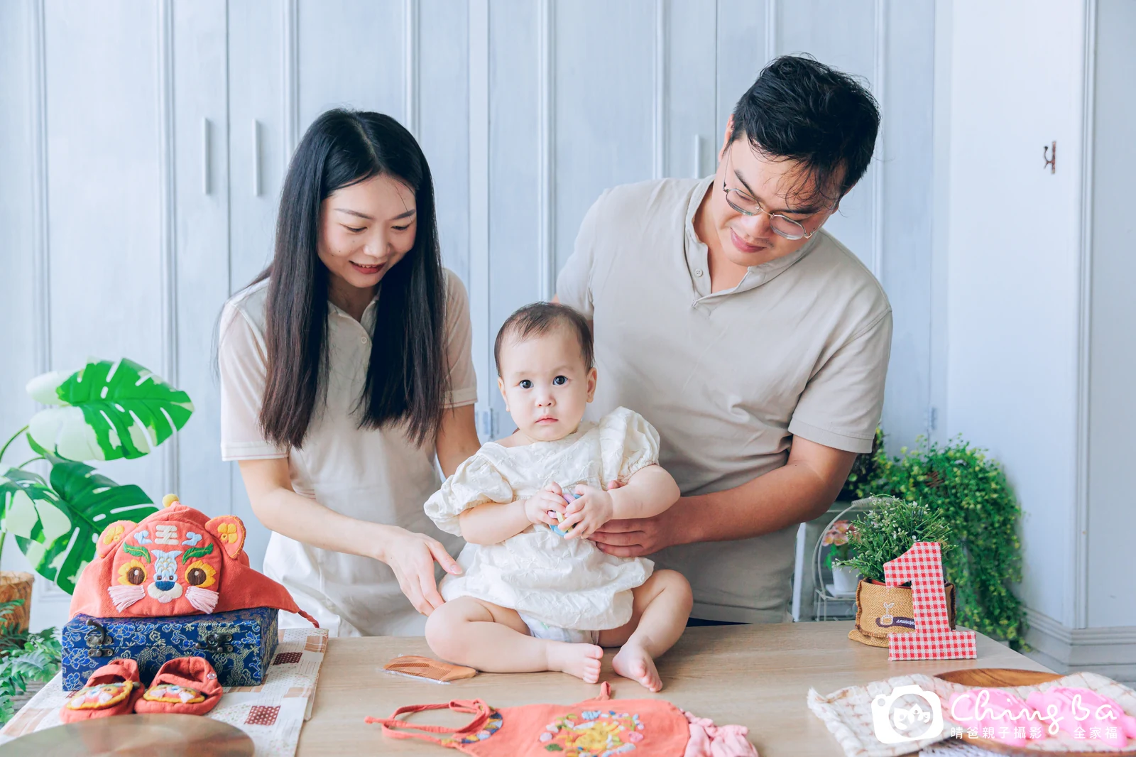 糯糯的抓周時光——晴爸親子攝影