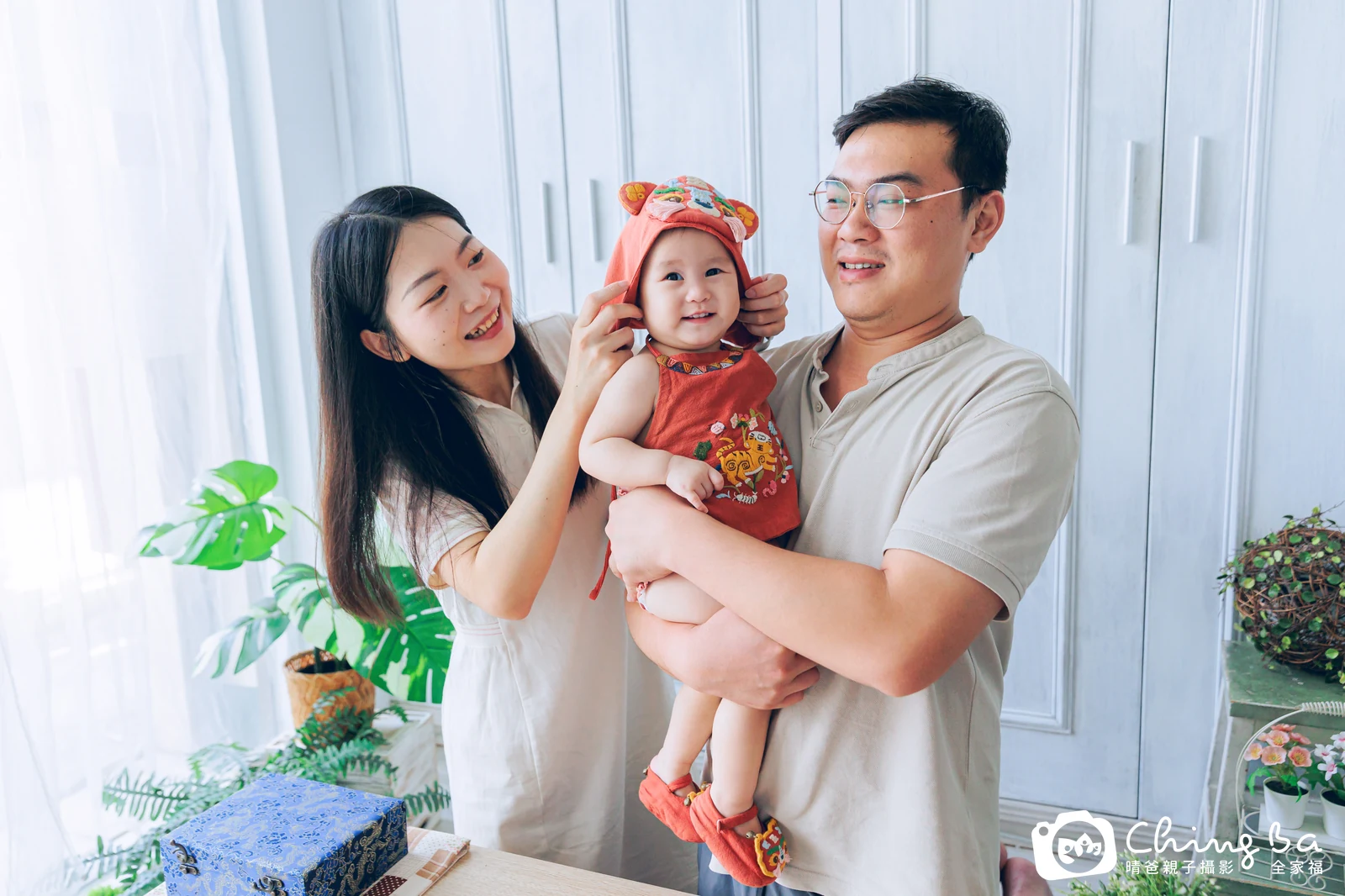 糯糯寶貝一歲抓周