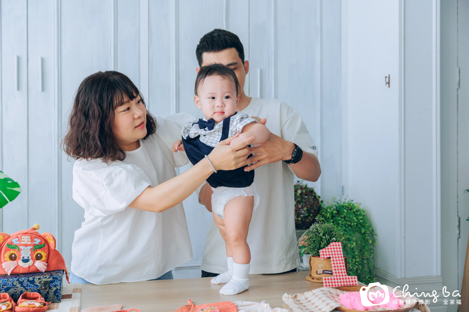 利周歲抓周儀式的紀錄（2024 年秋季・假日場）