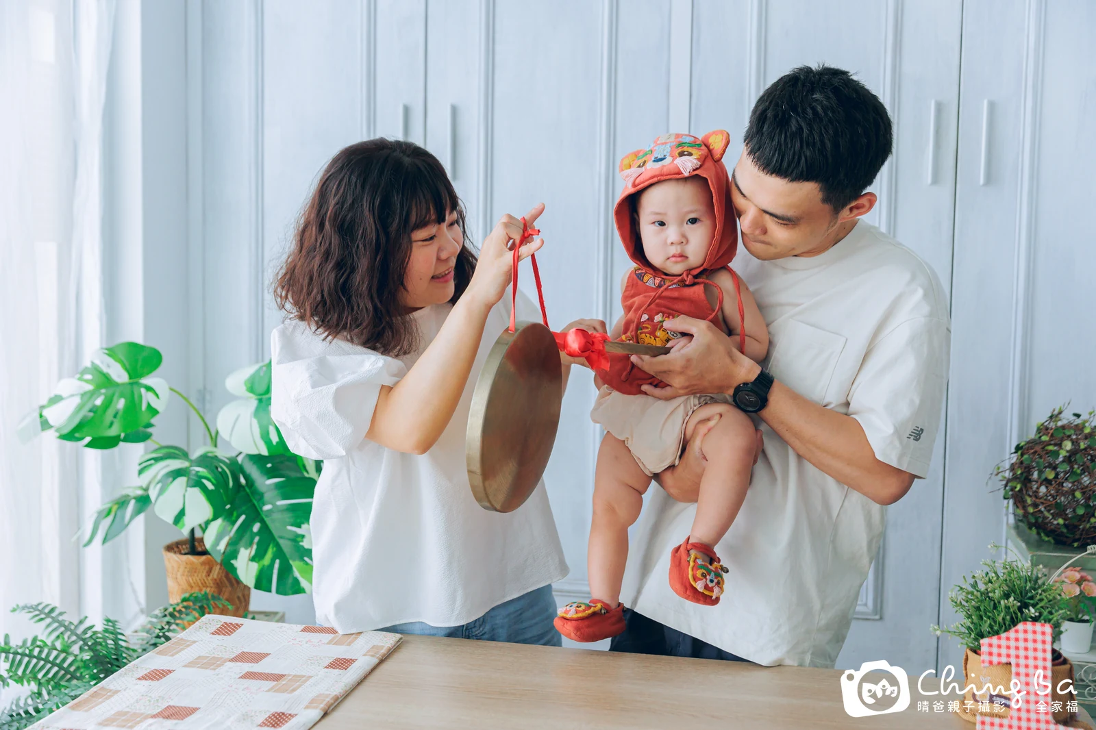 利的抓周時光——晴爸親子攝影