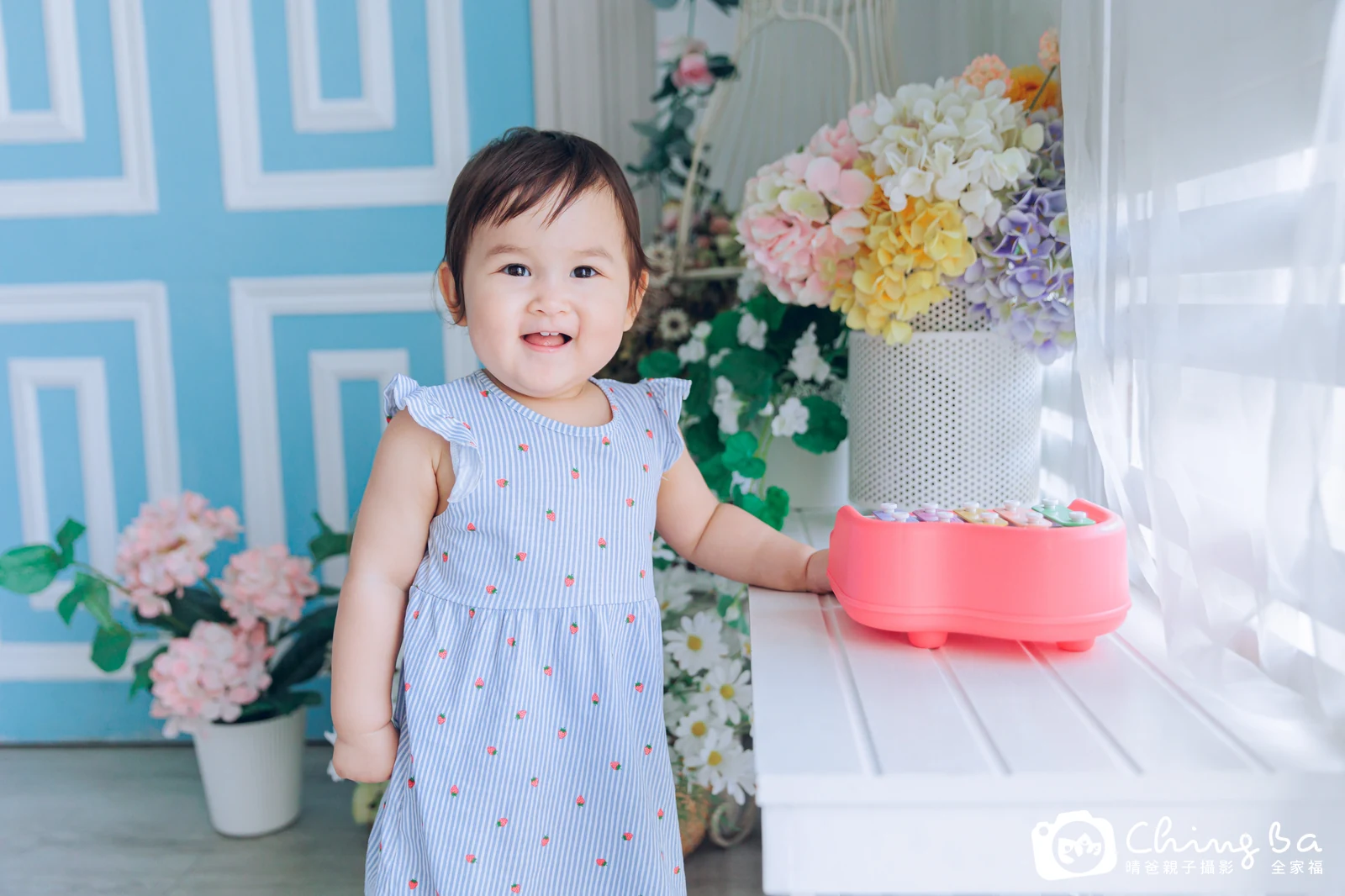 Alina周歲抓周儀式的紀錄（2024 年秋季・平日場）