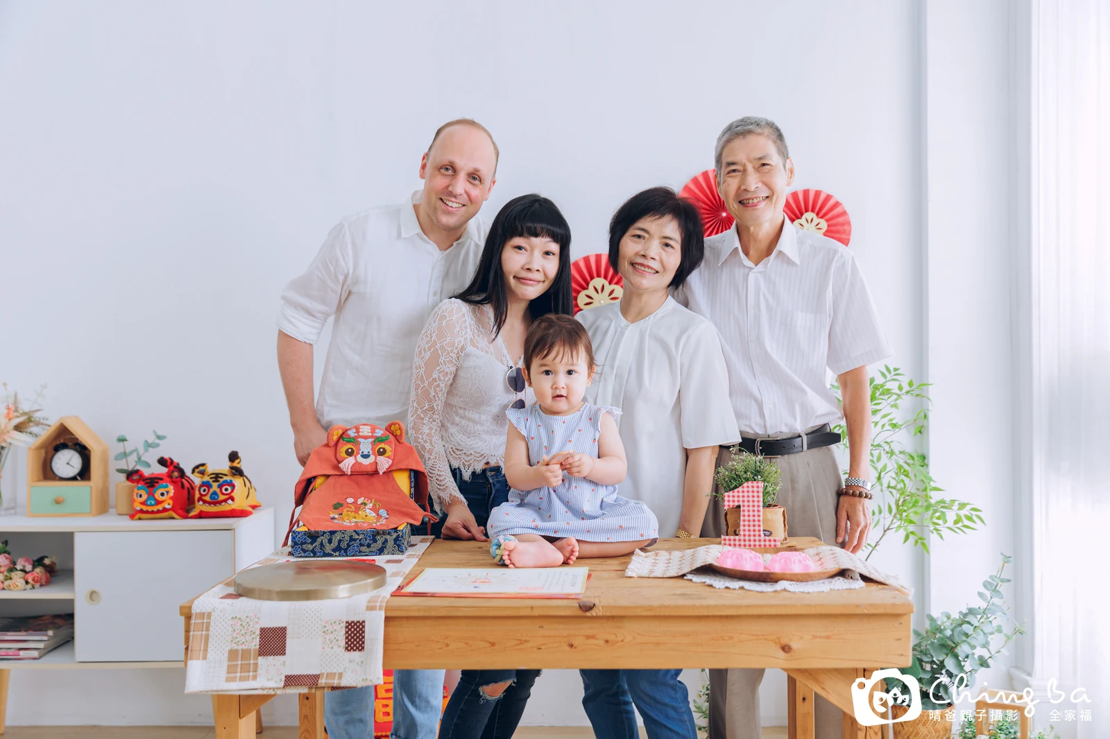 Alina的抓周時光——晴爸親子攝影