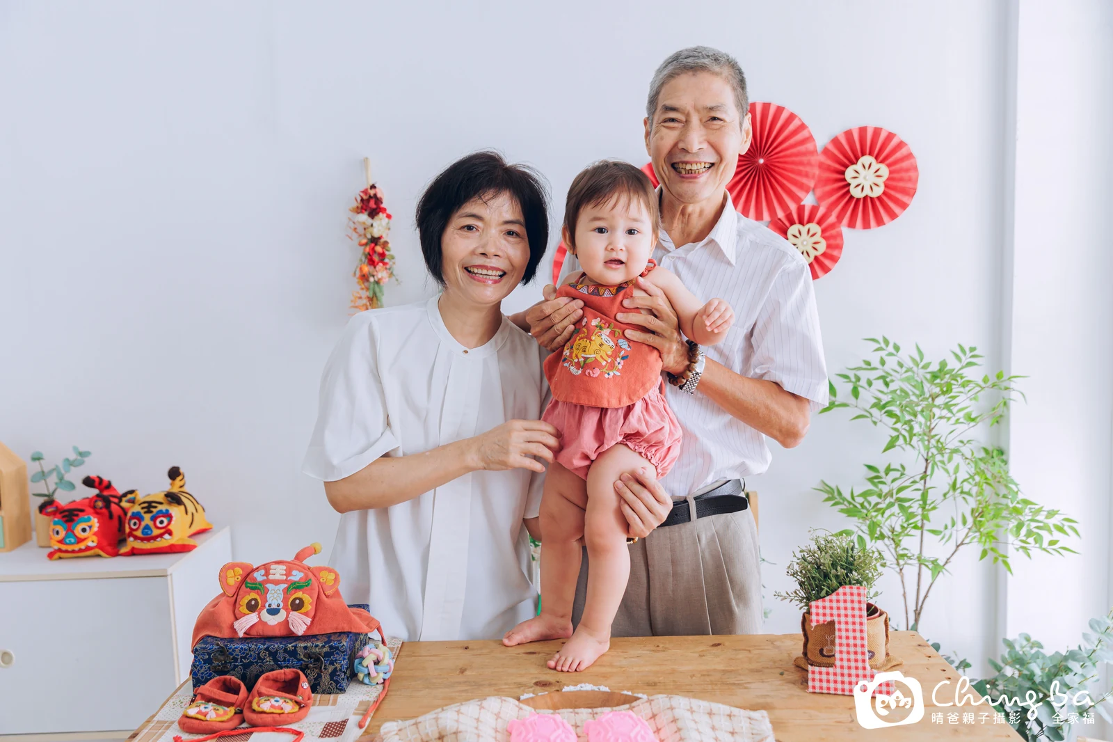 Alina的抓周時光——晴爸親子攝影