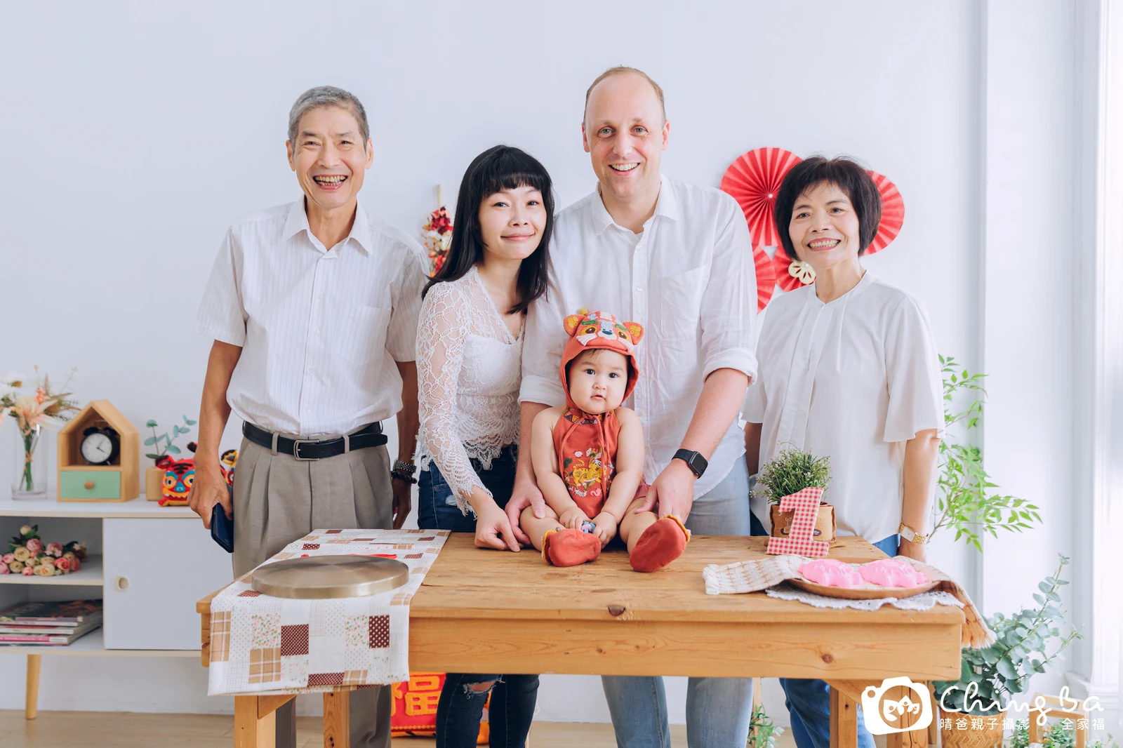 Alina的抓周時光——晴爸親子攝影