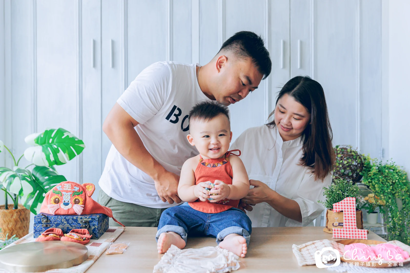阿軒的抓周時光——晴爸親子攝影