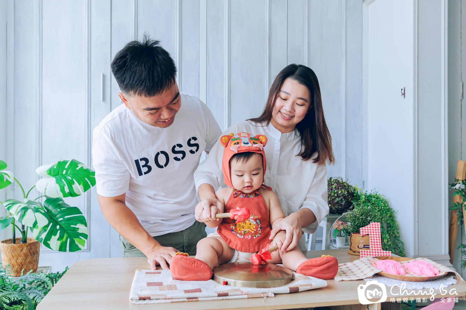 阿軒的抓周時光——晴爸親子攝影