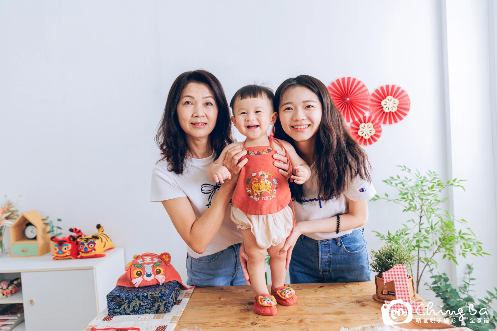 謙謙的抓周時光——晴爸親子攝影