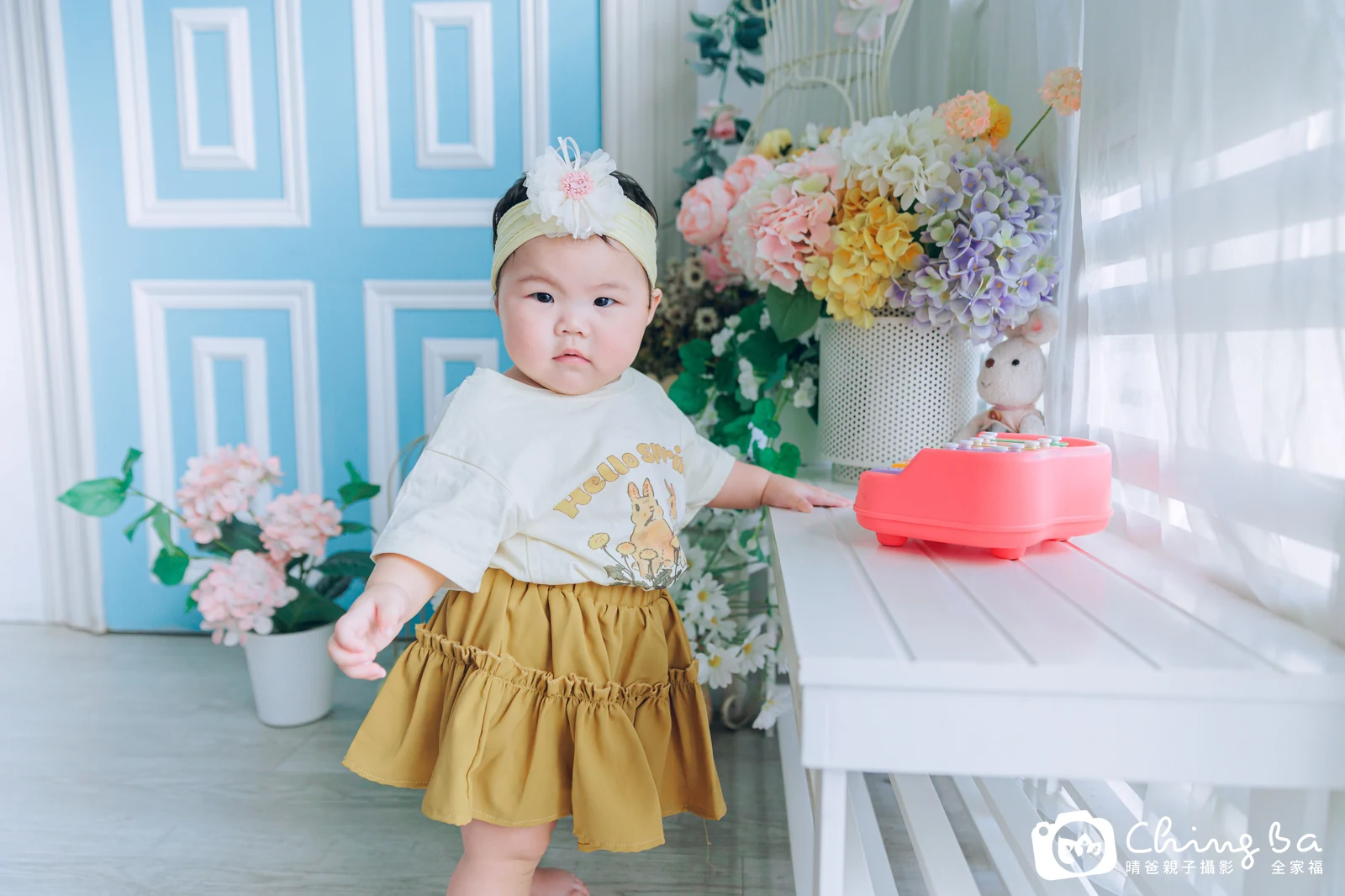 小美的抓周時光——晴爸親子攝影