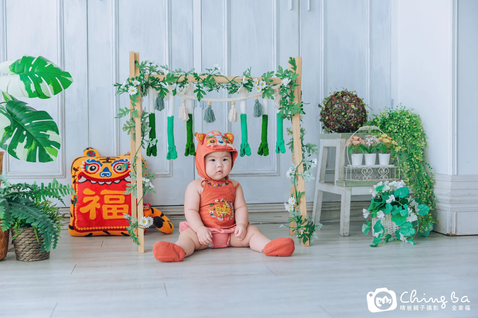 小美的抓周時光——晴爸親子攝影