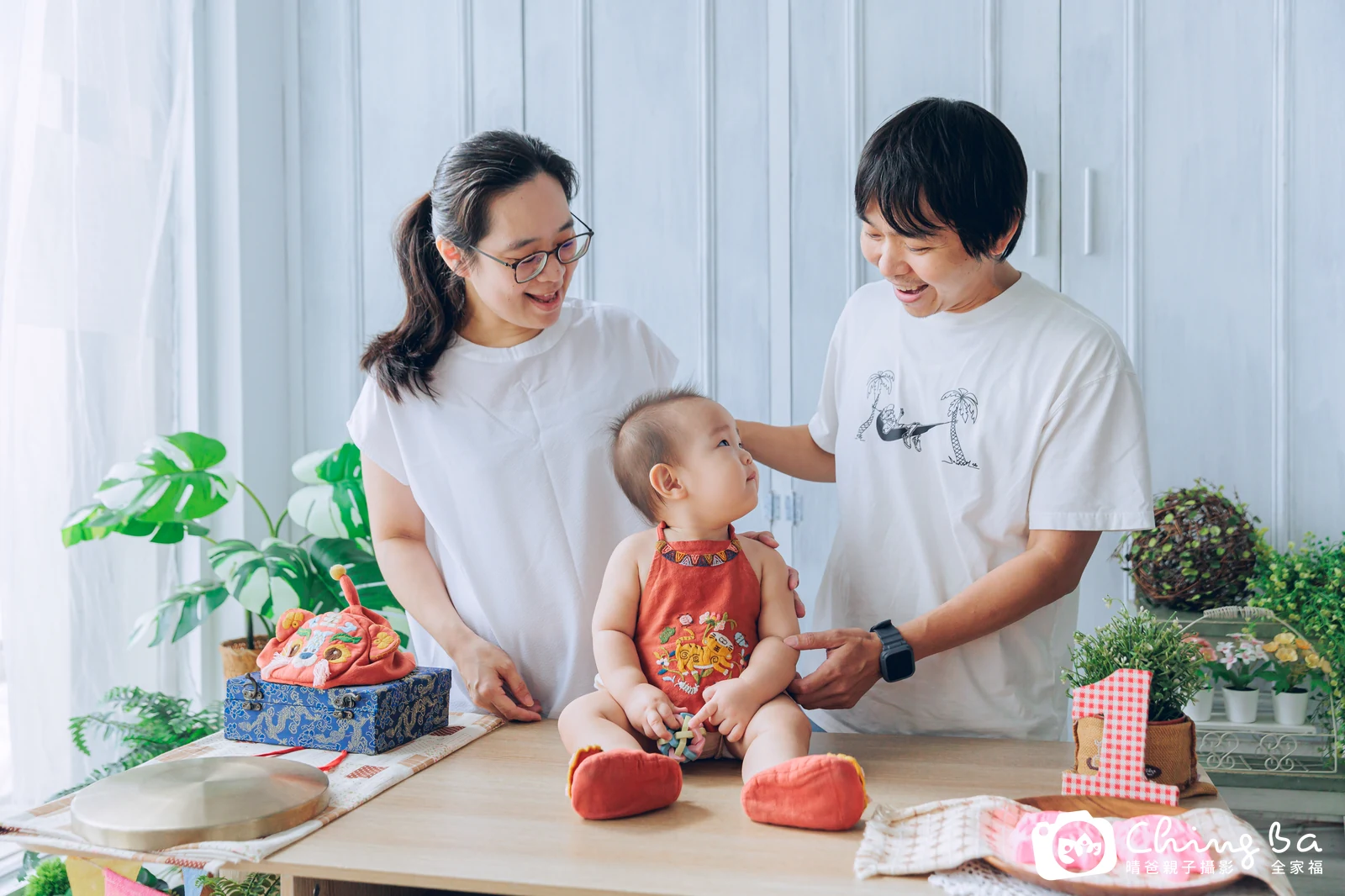 宸的抓周時光——晴爸親子攝影