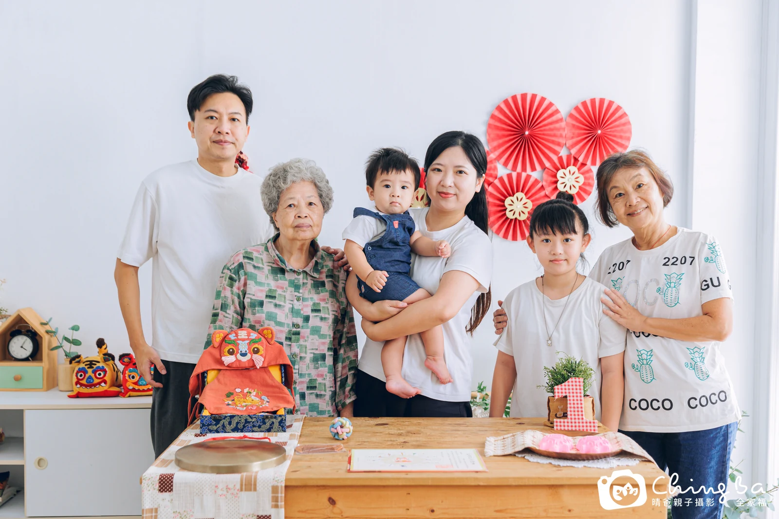 發發的抓周時光——晴爸親子攝影