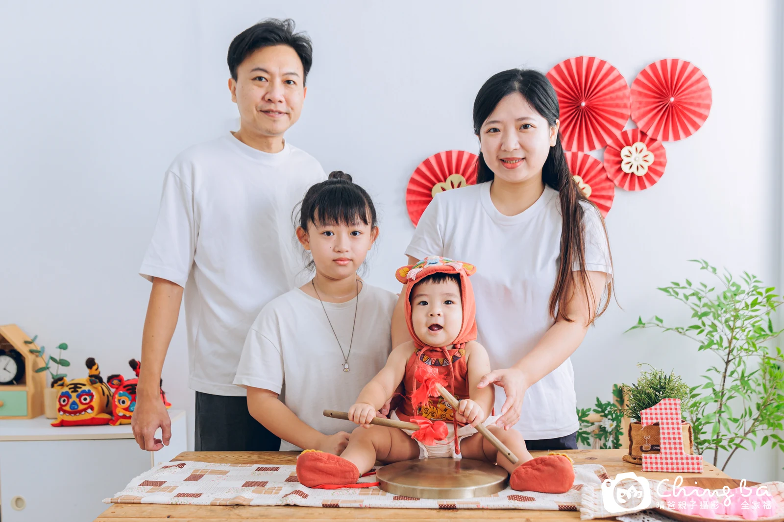 發發的抓周時光——晴爸親子攝影