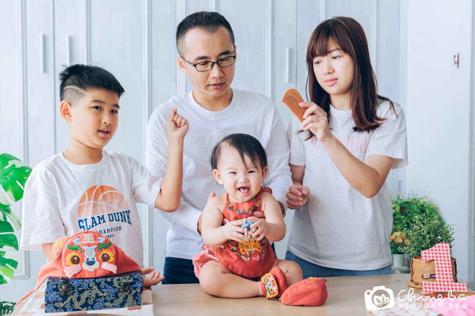 晴的抓周時光——晴爸親子攝影