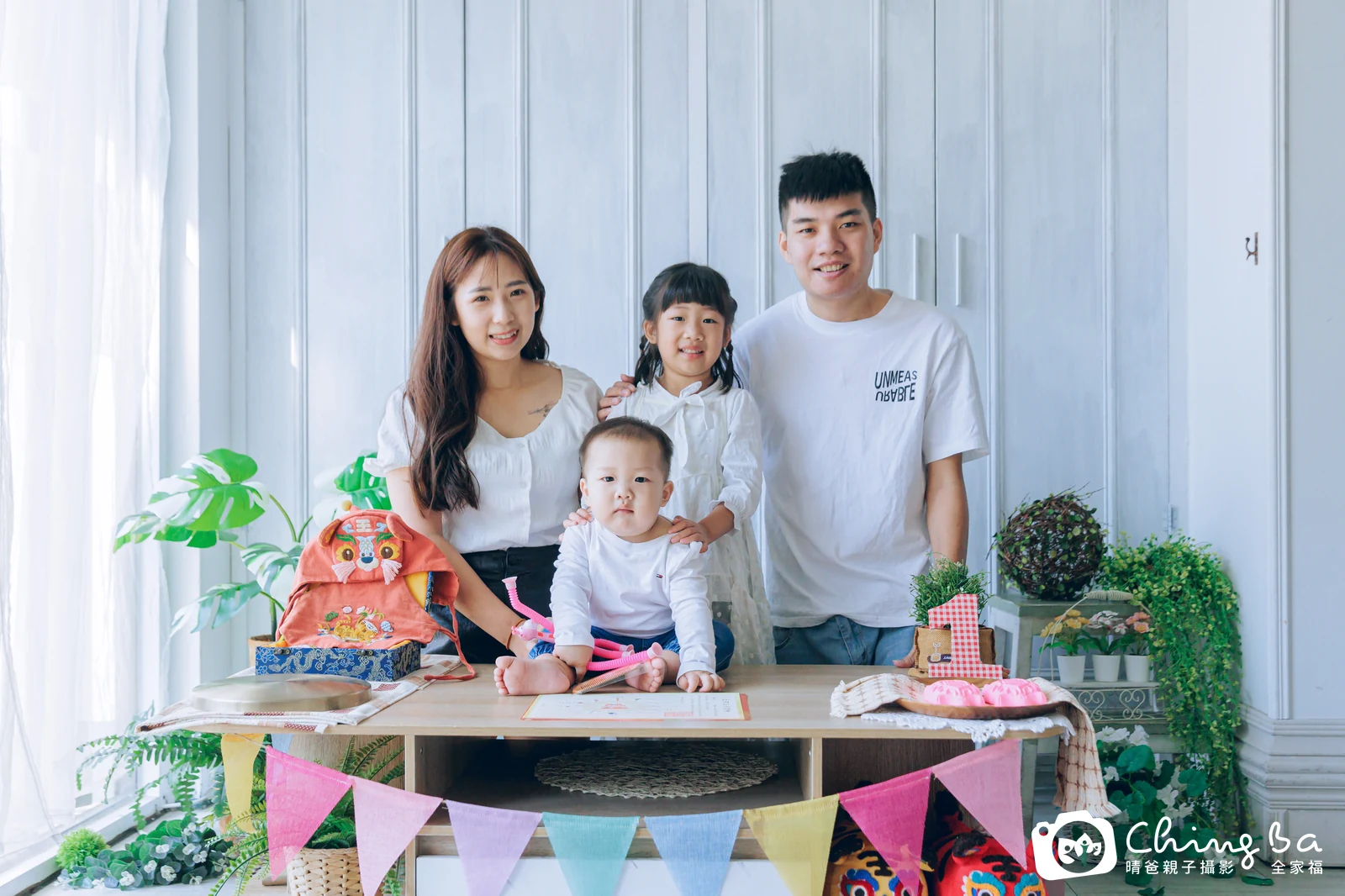 小湯圓的抓周時光——晴爸親子攝影