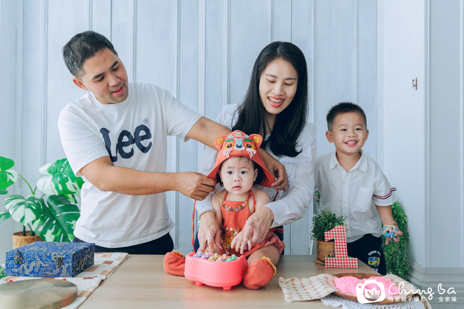 Nana的抓周時光——晴爸親子攝影