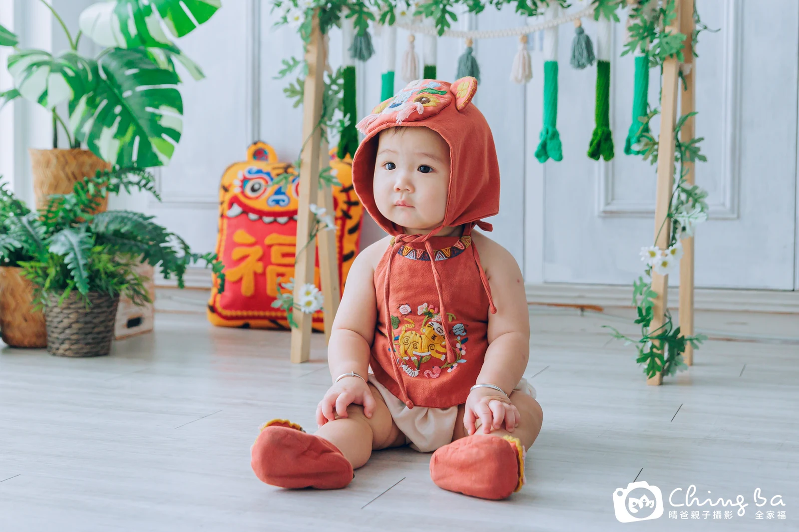 叡叡的抓周時光——晴爸親子攝影