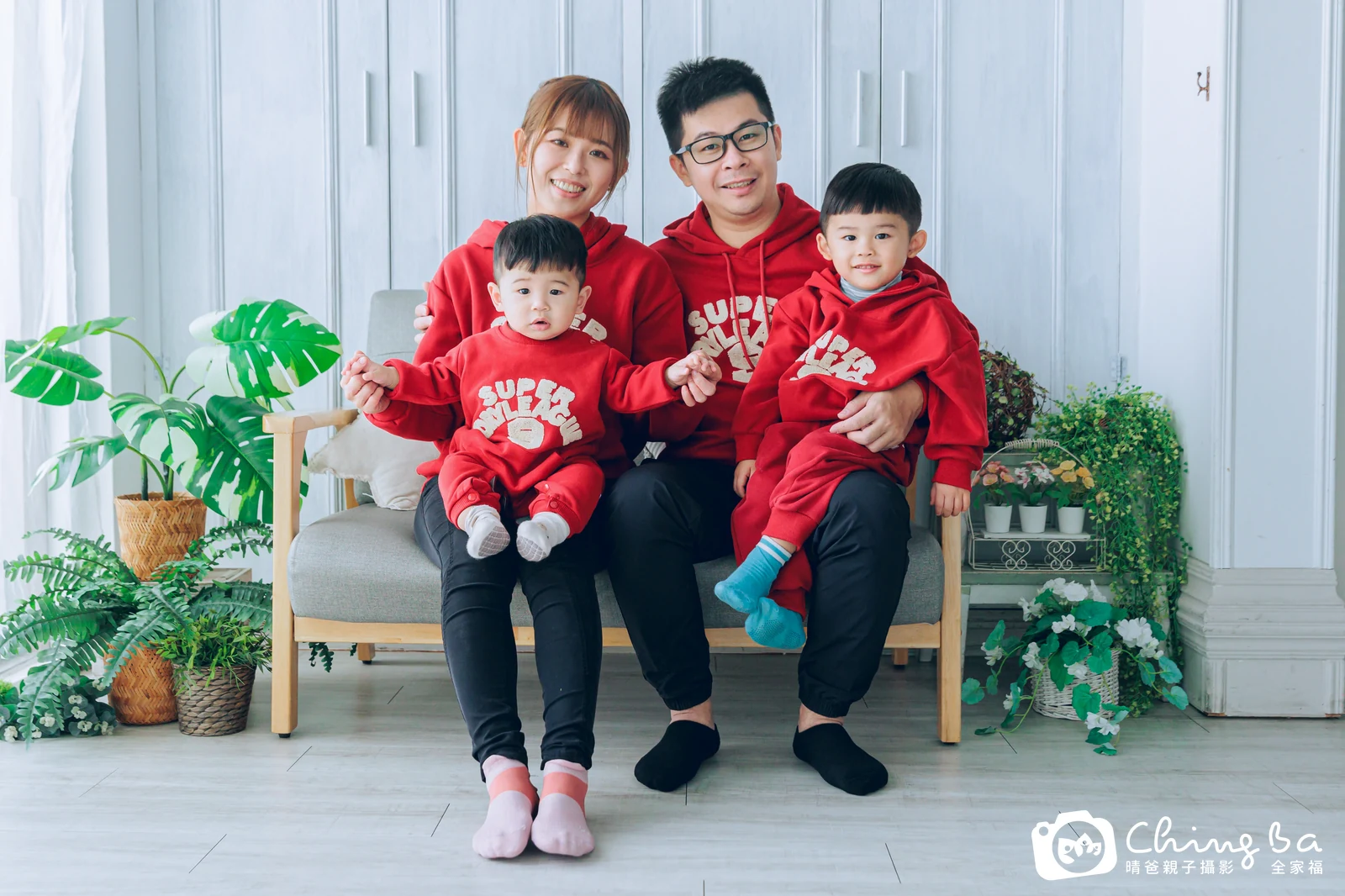 liam的台中小家庭抓周拍攝現場