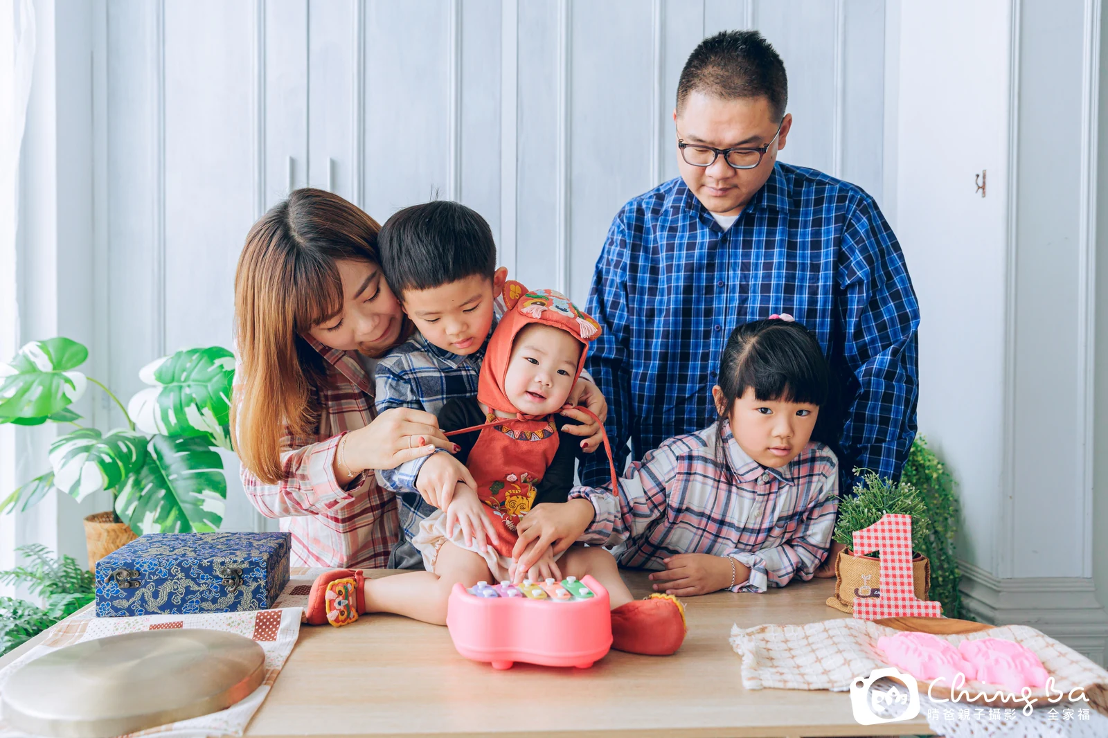 辰辰的抓周時光——晴爸親子攝影