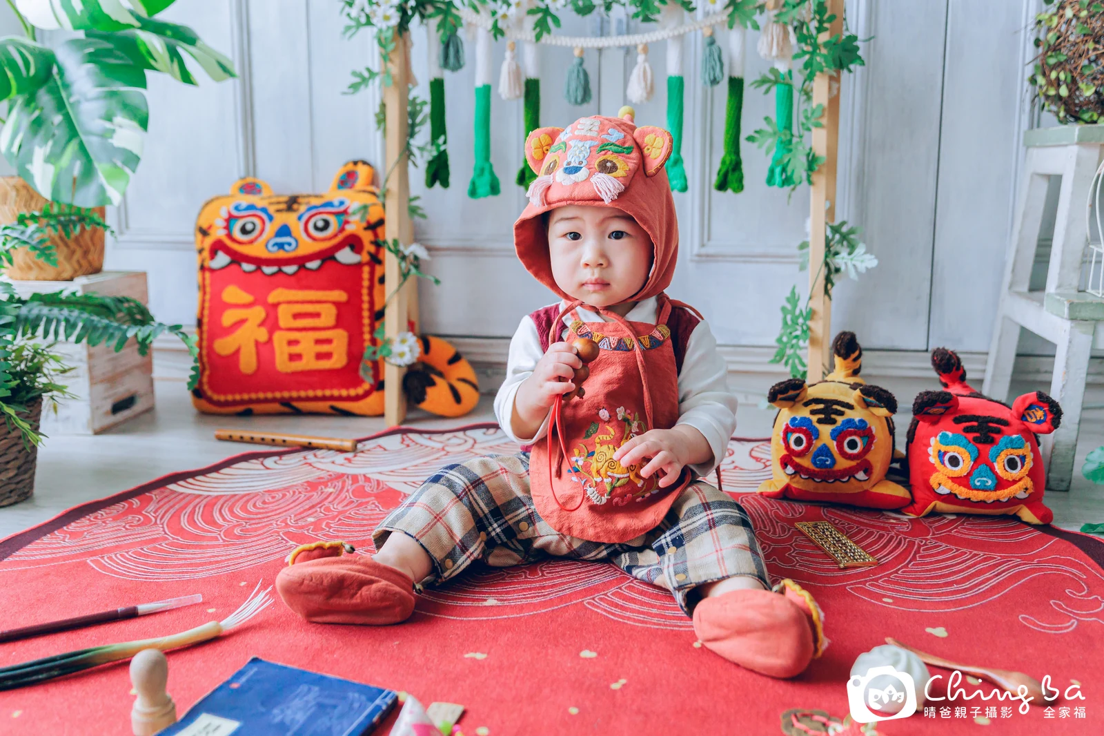 牌周歲抓周儀式的紀錄（2025 年冬季・假日場）