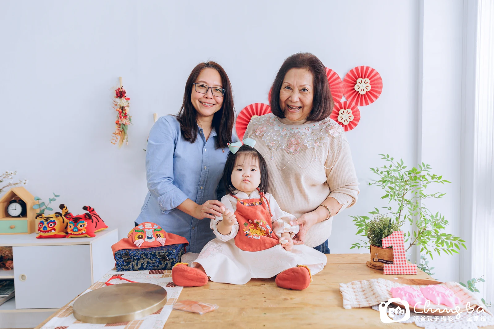 依依的抓周時光——晴爸親子攝影