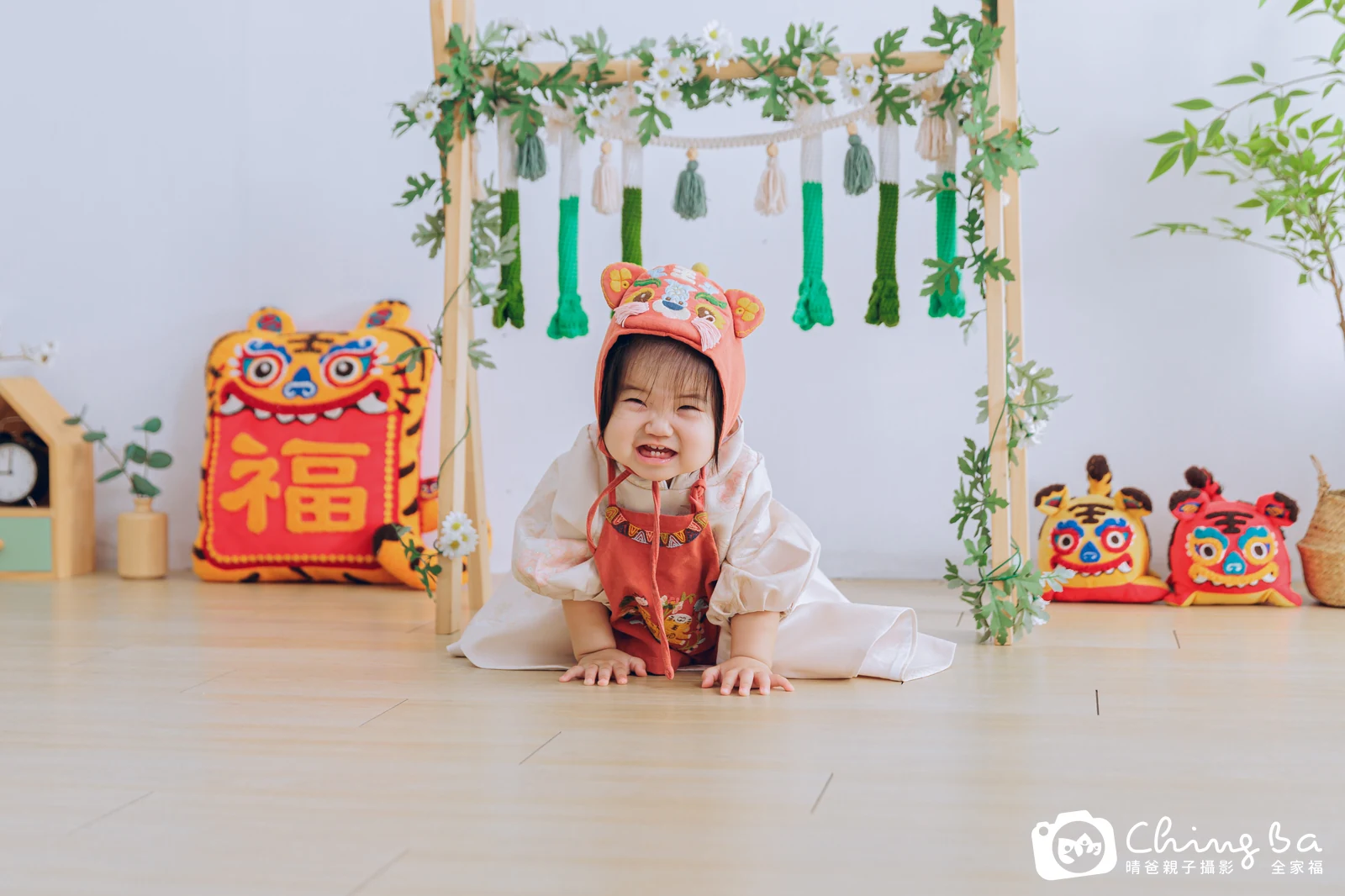 依依的抓周時光——晴爸親子攝影