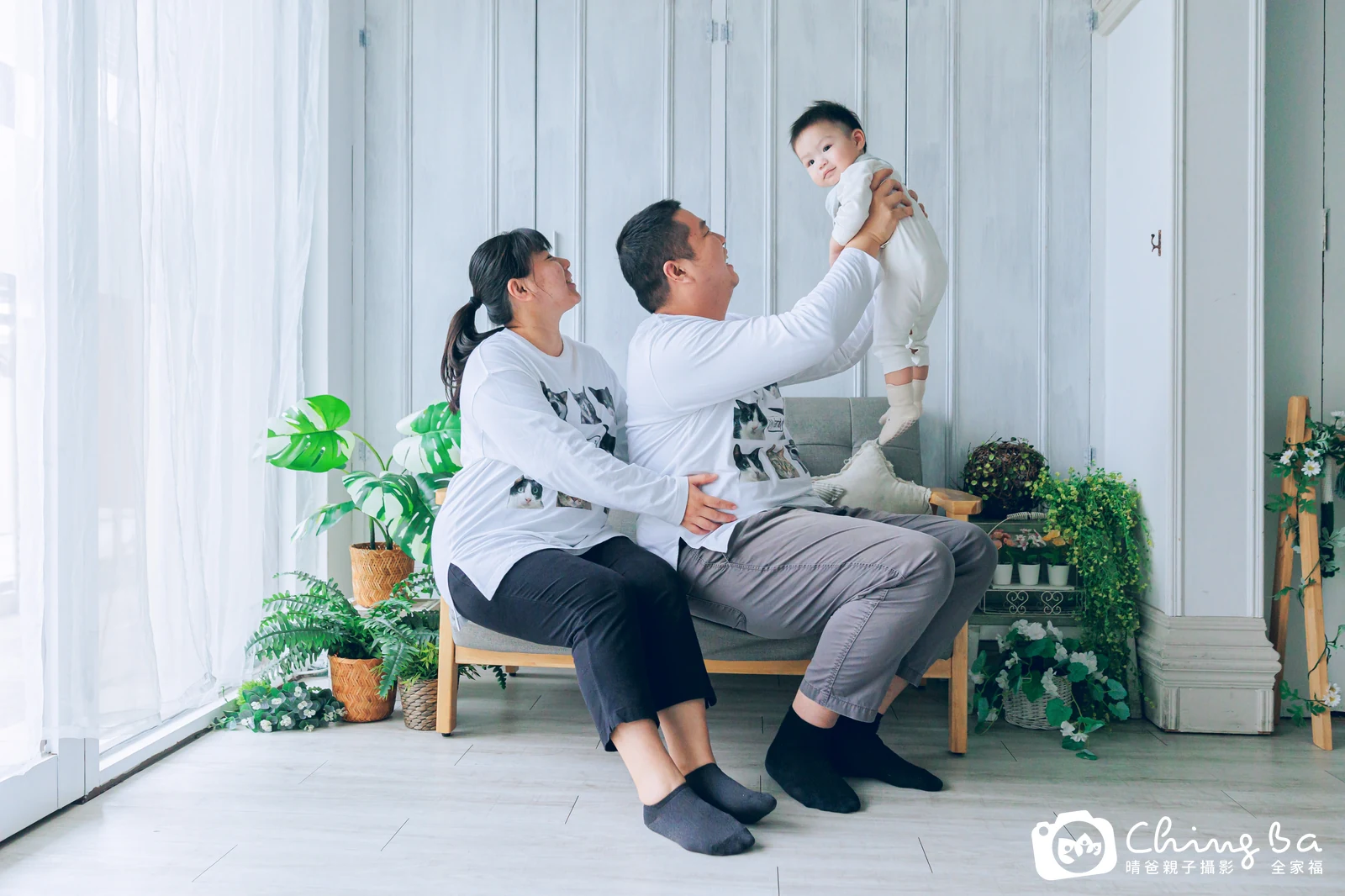 辰辰 11 個月寶貝 台中小家庭抓周紀念照｜晴爸親子攝影