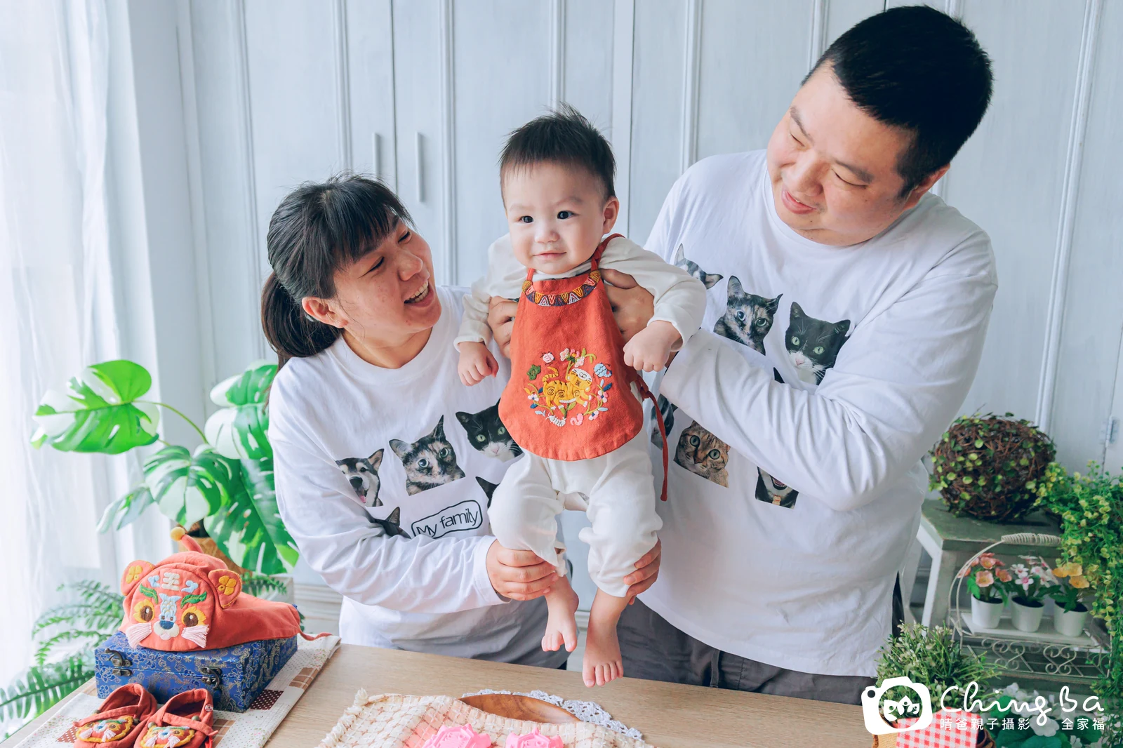 辰辰的抓周時光——晴爸親子攝影