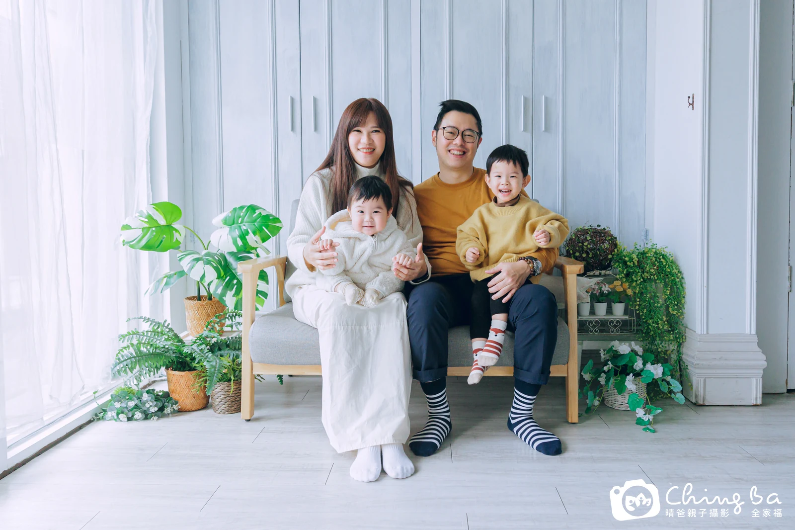 睿 2 歲寶貝 台中小家庭抓周紀念照｜晴爸親子攝影