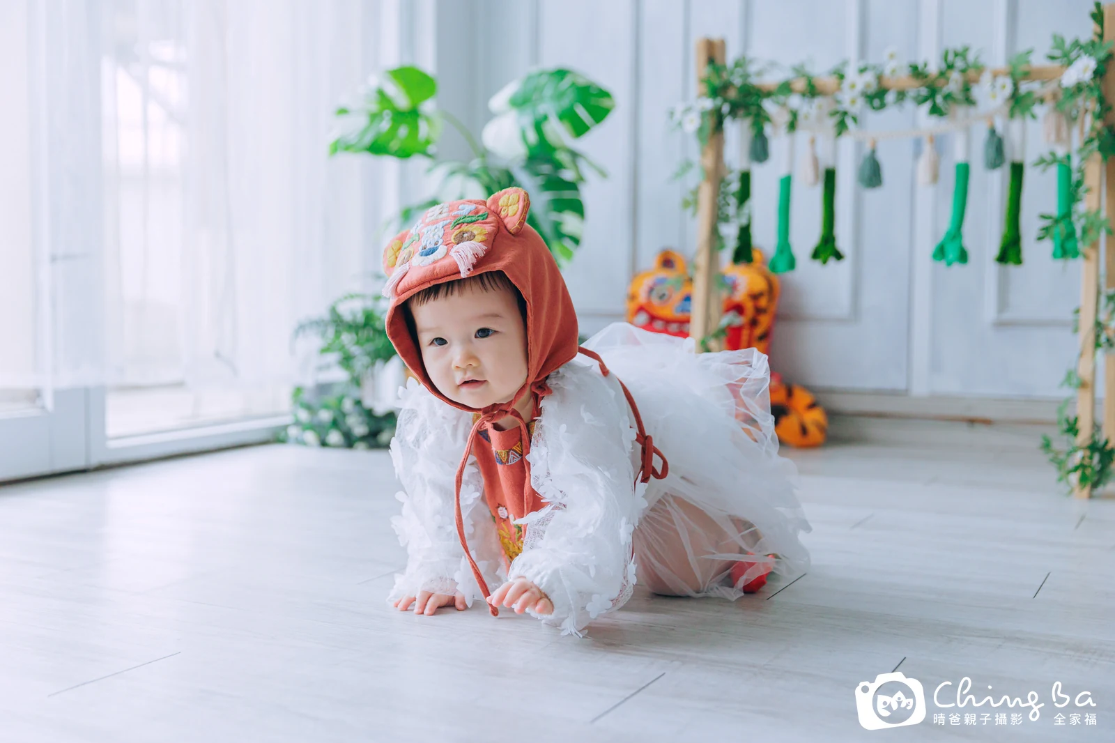 菲的抓周時光——晴爸親子攝影