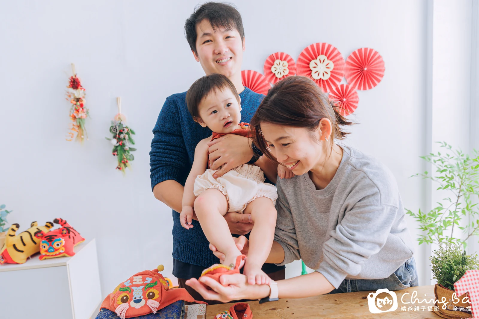 米堡的抓周時光——晴爸親子攝影
