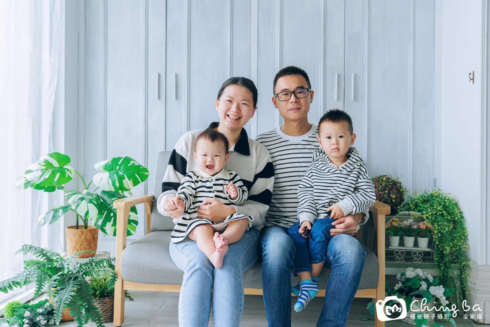 妹妹的台中小家庭抓周拍攝現場