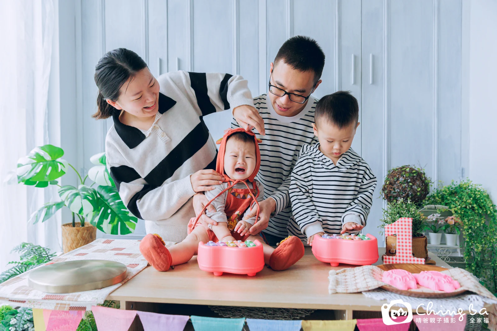 妹妹的抓周時光——晴爸親子攝影