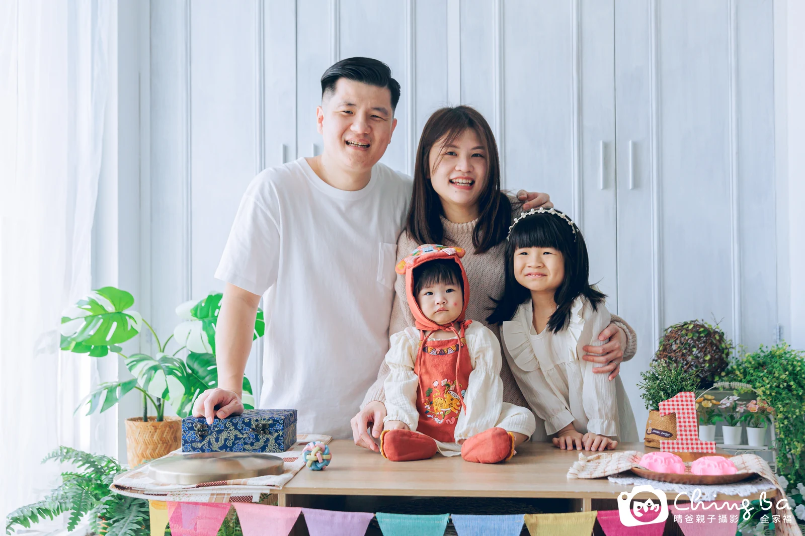 洋洋的抓周時光——晴爸親子攝影