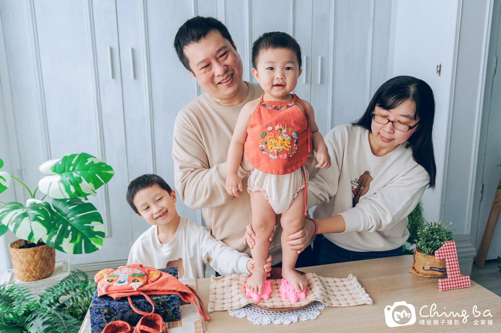 弟弟寶貝一歲生日紀念