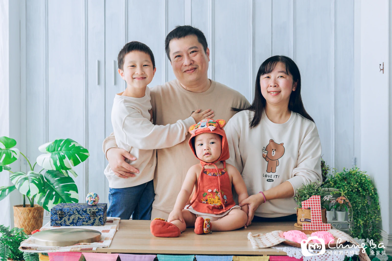 弟弟的抓周時光——晴爸親子攝影
