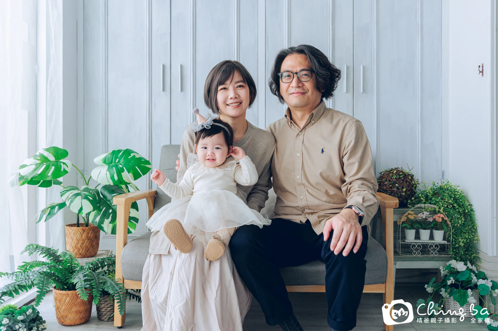 小泡芙周歲抓周儀式的紀錄（2025 年春季・假日場）