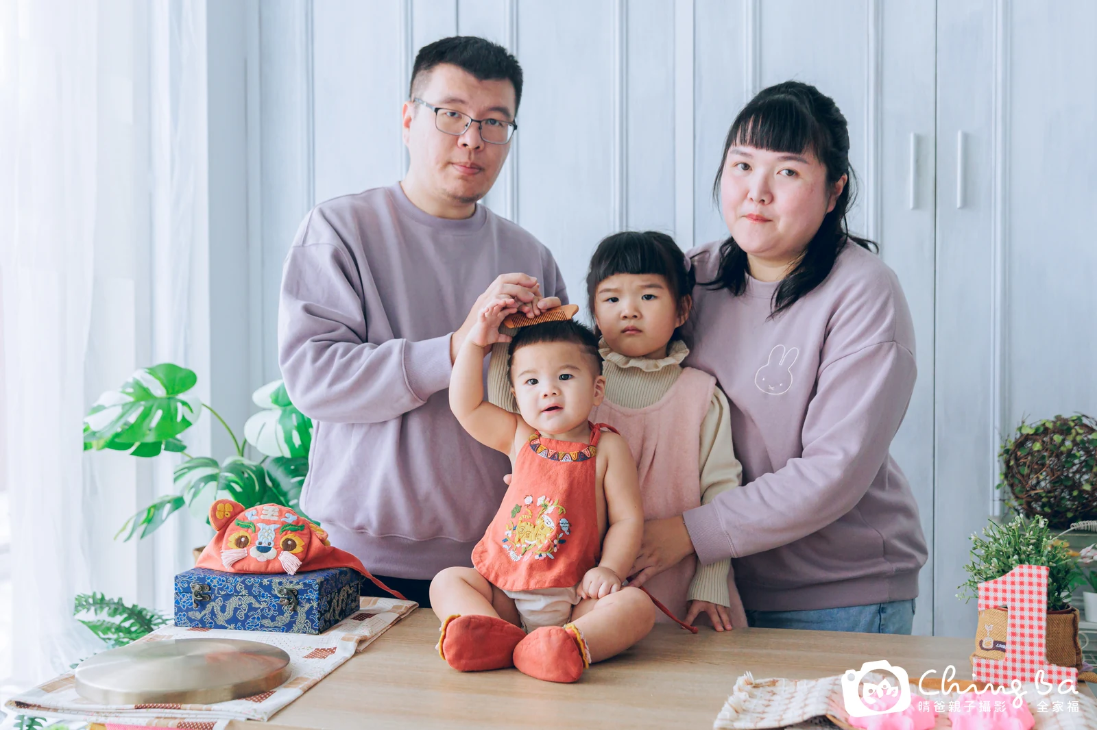 睿的抓周時光——晴爸親子攝影