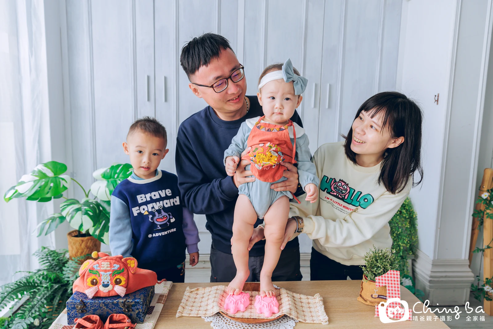 妃妃的抓周時光——晴爸親子攝影