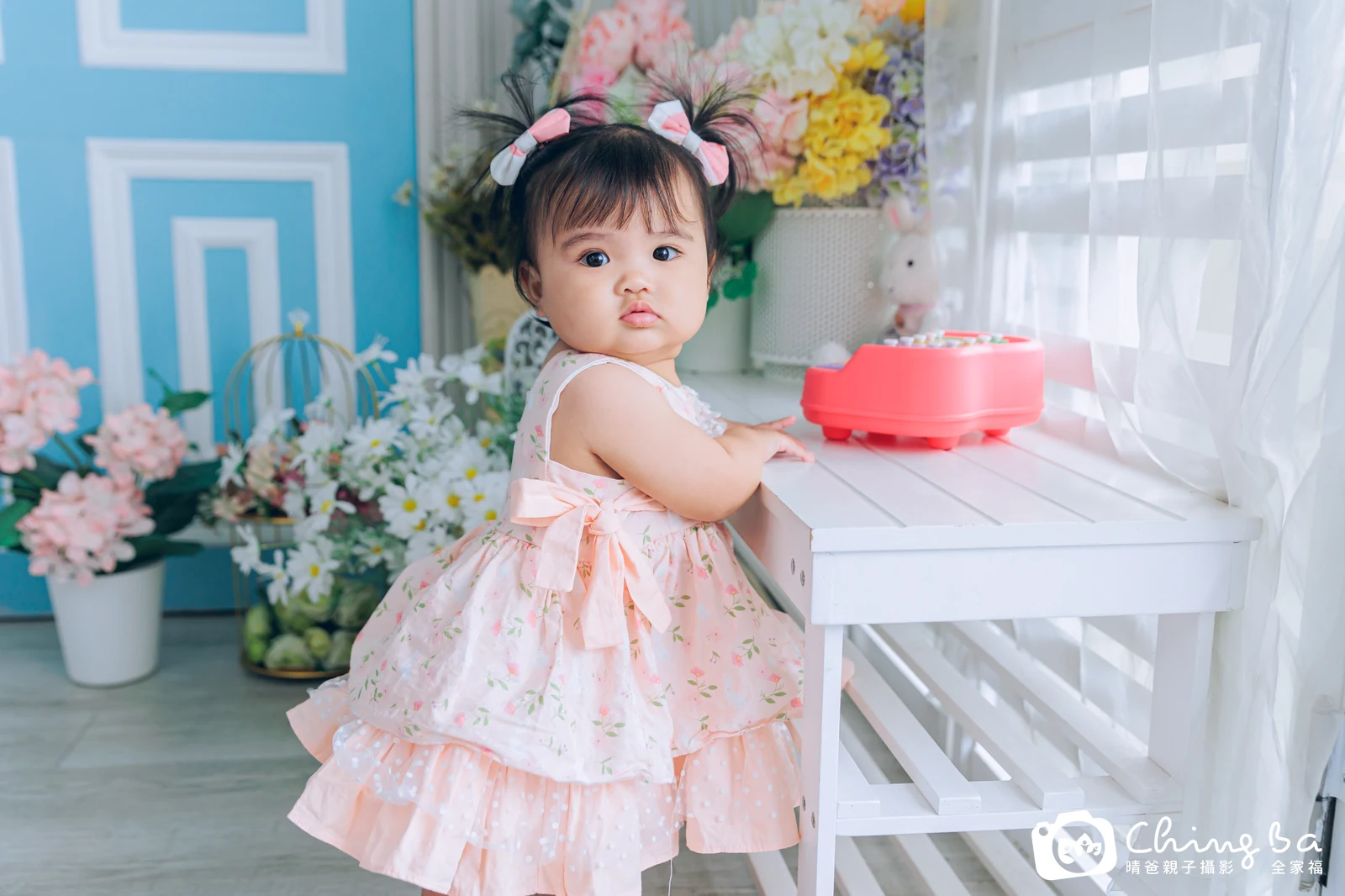 熙熙周歲抓周儀式的紀錄（2025 年春季・假日場）