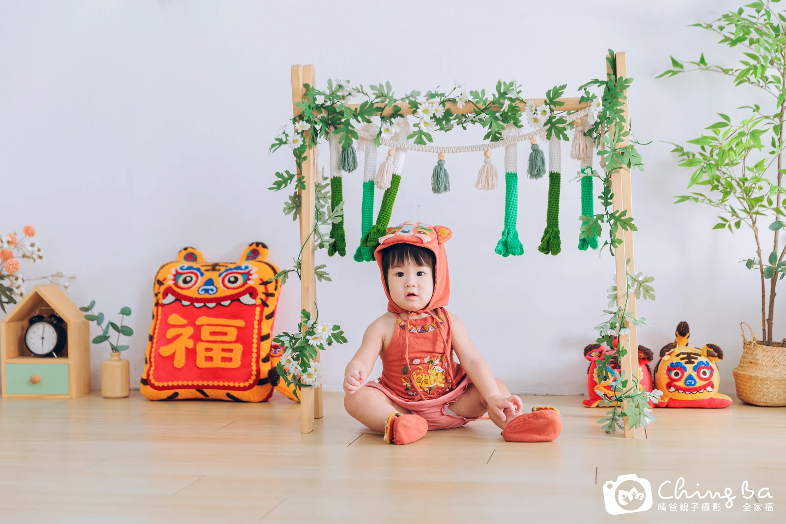 紅豆的抓周時光——晴爸親子攝影
